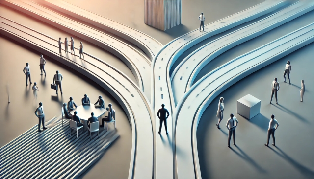 Separating Decision Gathering from Decision Making